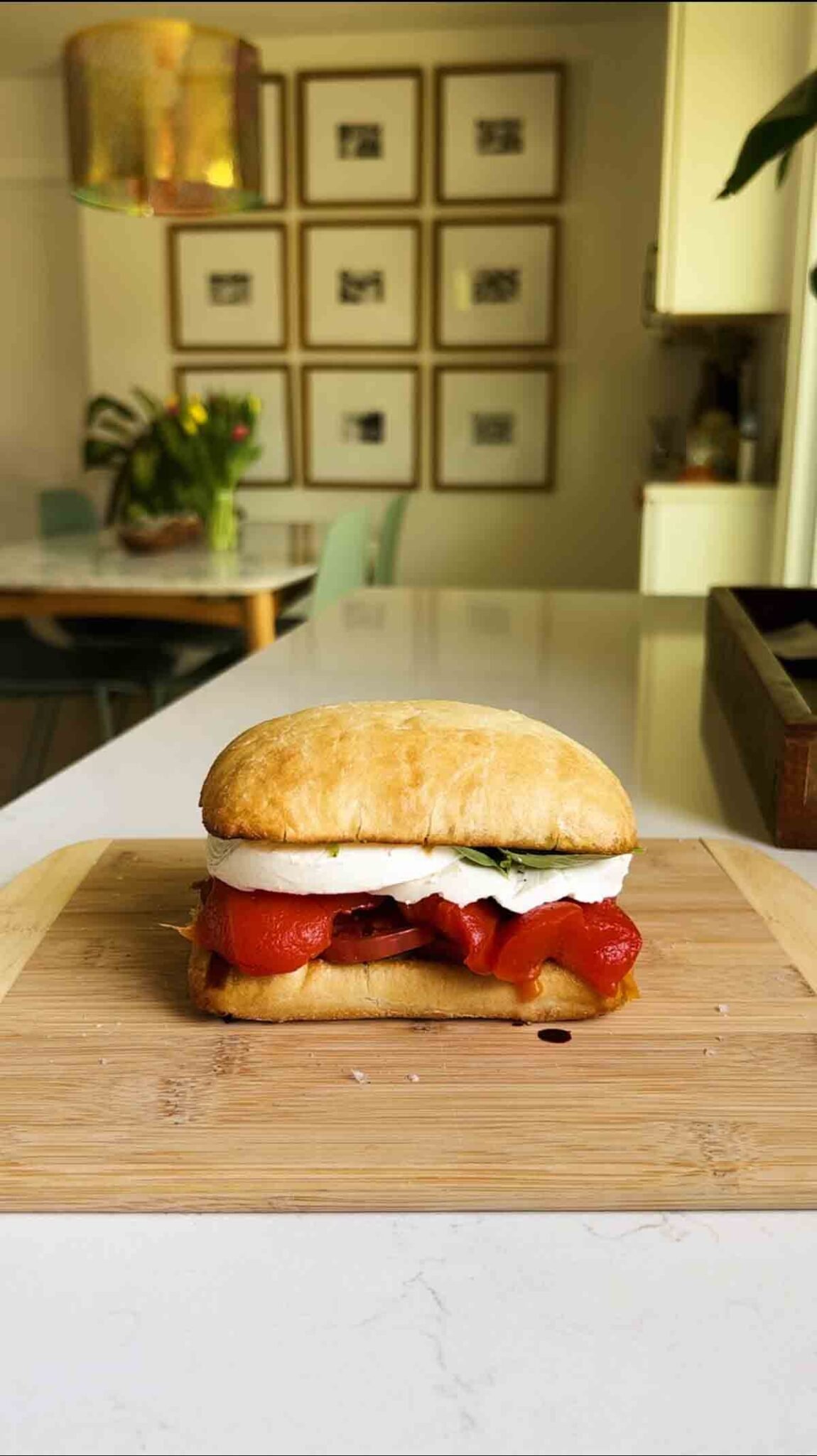 The Best Ciabatta Caprese Sandwich - Grilled Cheese Social