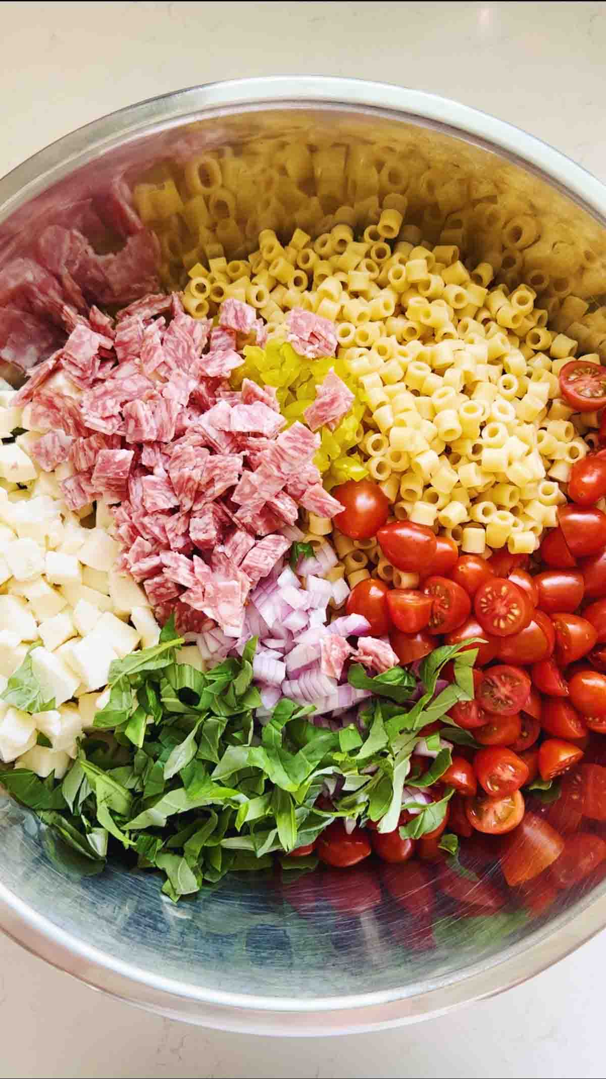 Viral Grinder Pasta Salad Grilled Cheese Social