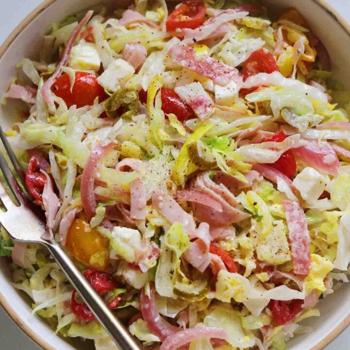 Easy Italian Grinder Salad Recipe Grilled Cheese Social