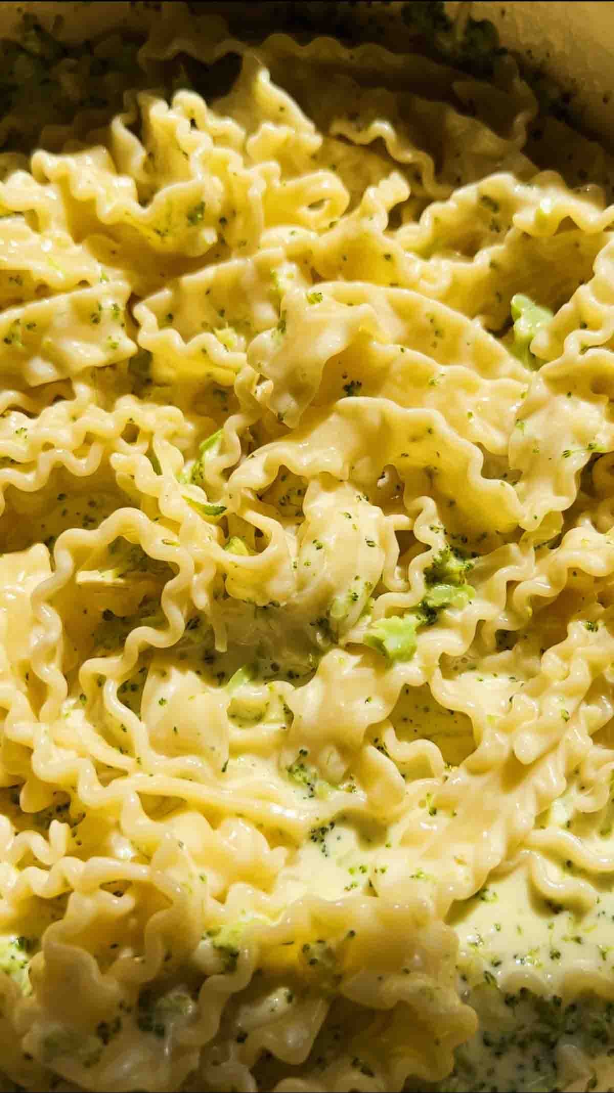 Mafaldine Pasta Limone With Broccoli Grilled Cheese Social