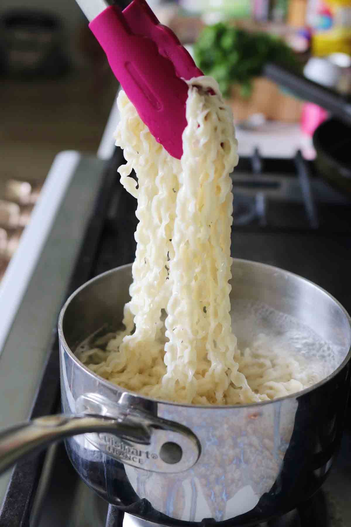 Spicy Garlic Knife Cut Noodles Grilled Cheese Social