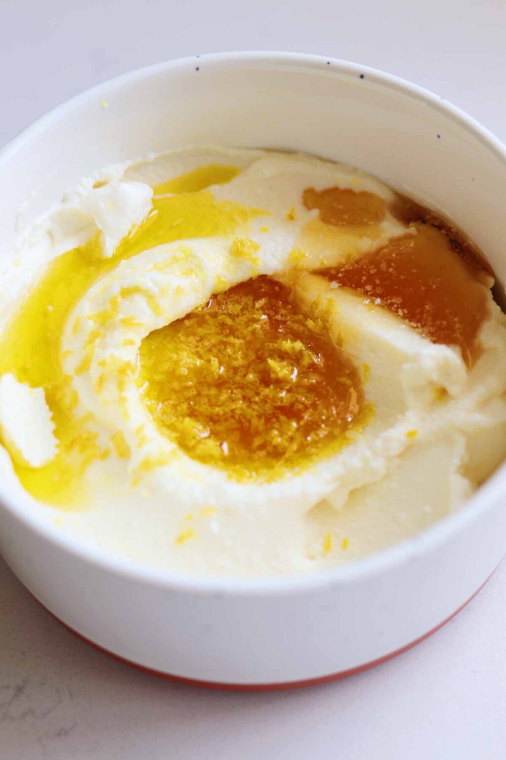 Whipped Honey Ricotta with Saffron Tomato Garlic Confit - Grilled ...