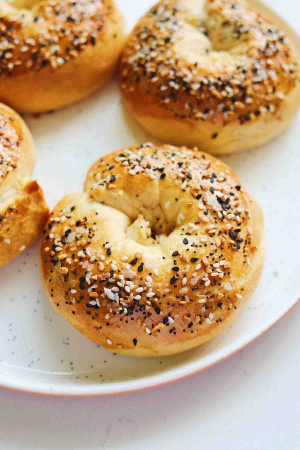 Shortcut Stuffed Bagels with Bacon Scallion Cream Cheese - Grilled ...