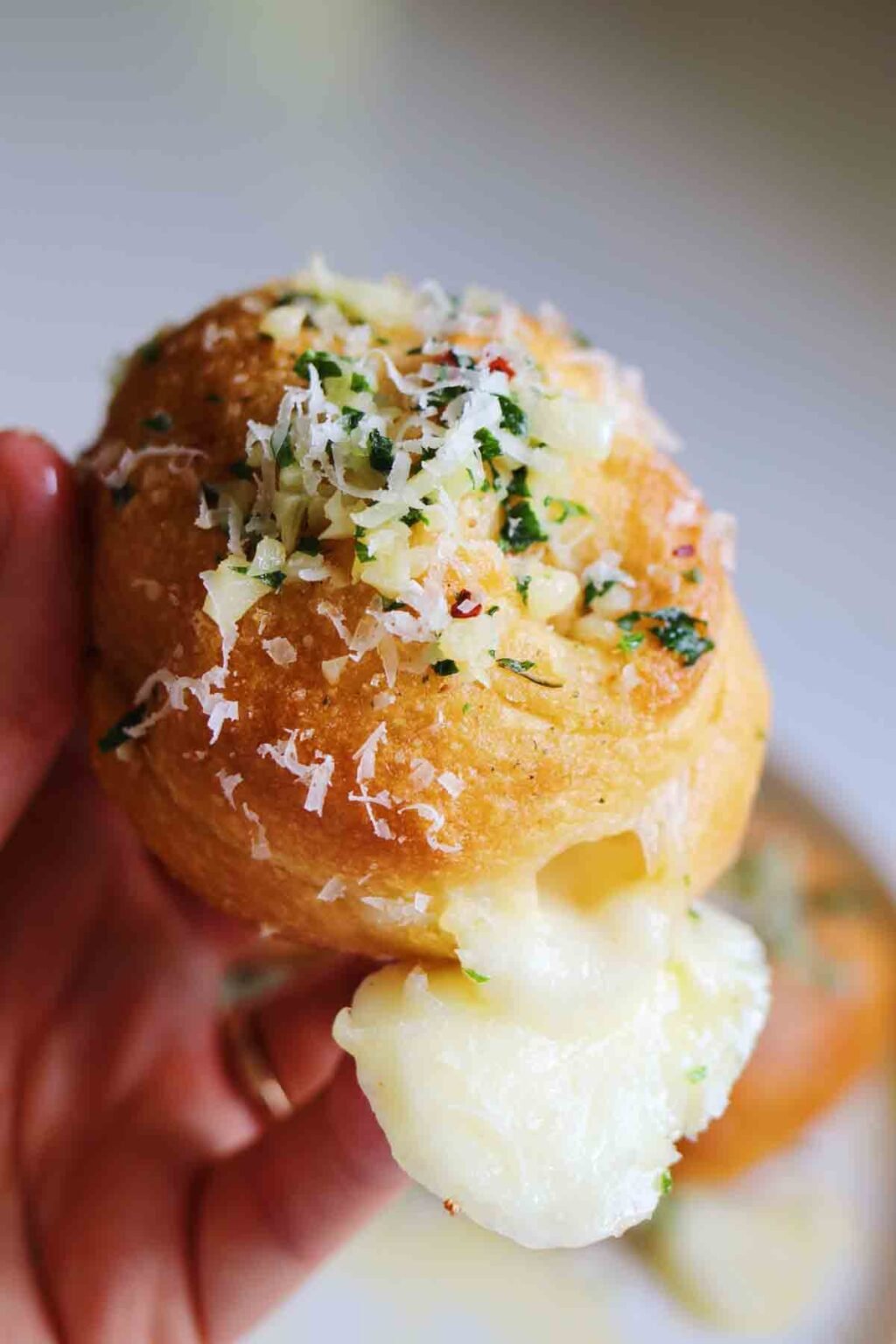 Crescent Roll Garlic Knots Grilled Cheese Social