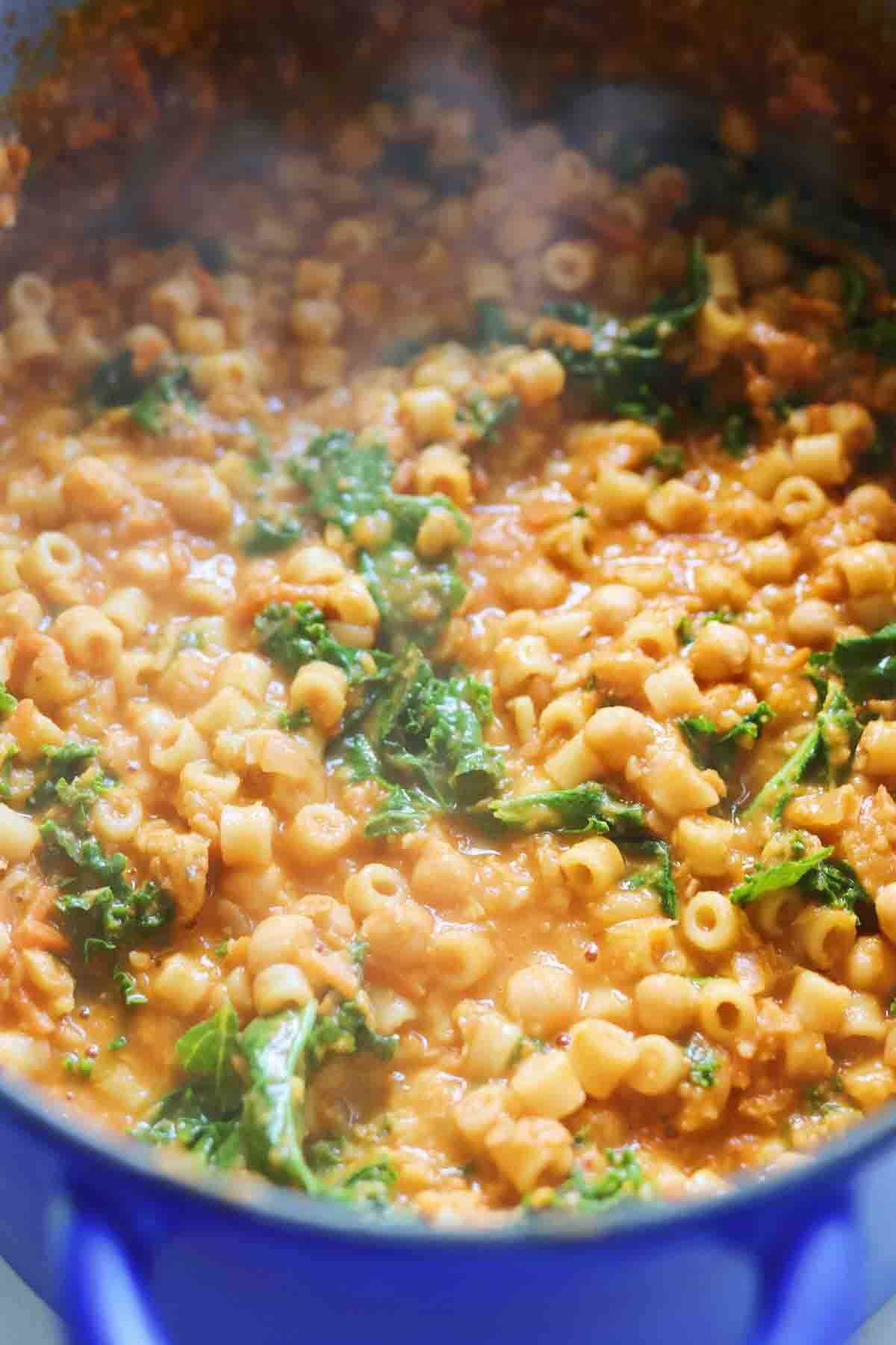 Pasta e Ceci (Italian Chickpea & Pasta Stew) Grilled Cheese Social