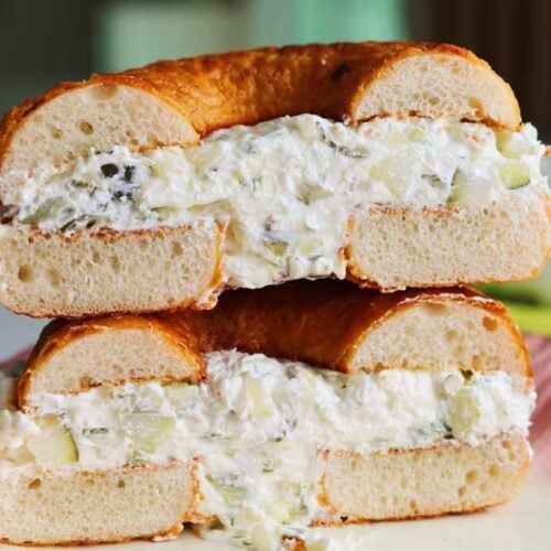 Dill Pickle Cream Cheese Grilled Cheese Social