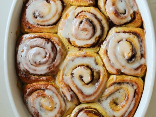 Viral Tiktok Cinnamon Rolls with Heavy Cream