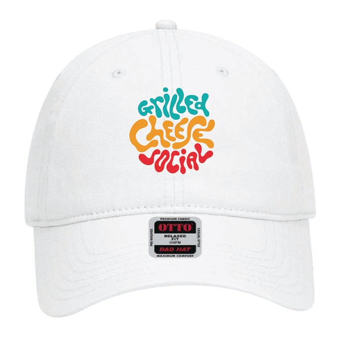 White Grilled Cheese Social Hat