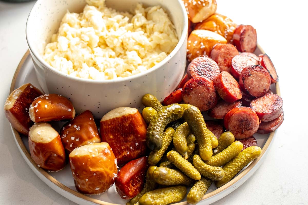 an up close view of the things i'm serving with cheese fondue. 