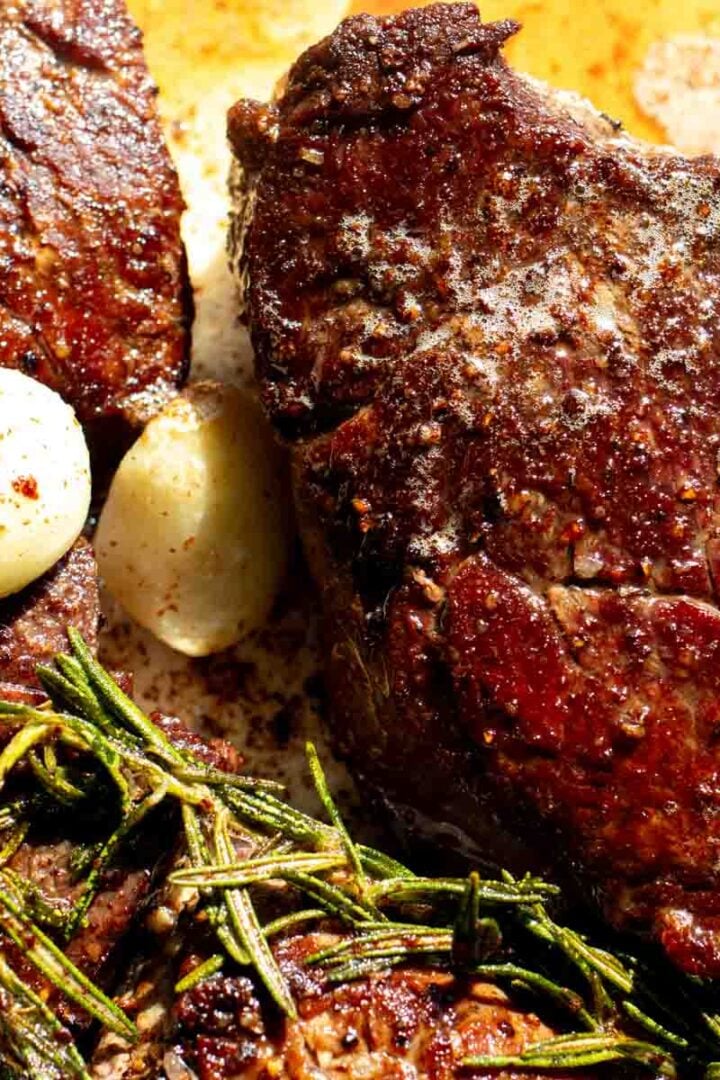 Perfect Pan Seared Filet Mignon Recipe with Butter - Grilled Cheese Social